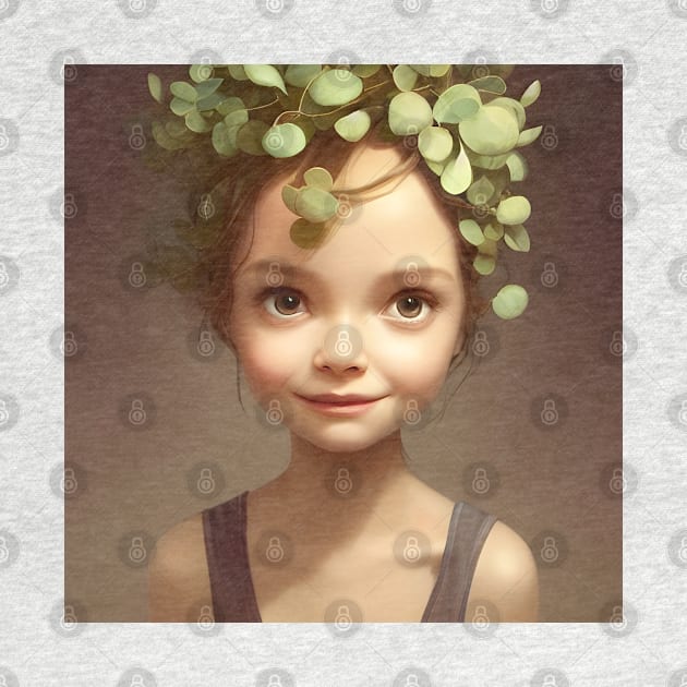 Spring Time Eucalyptus Girl by LyndiiLoubie